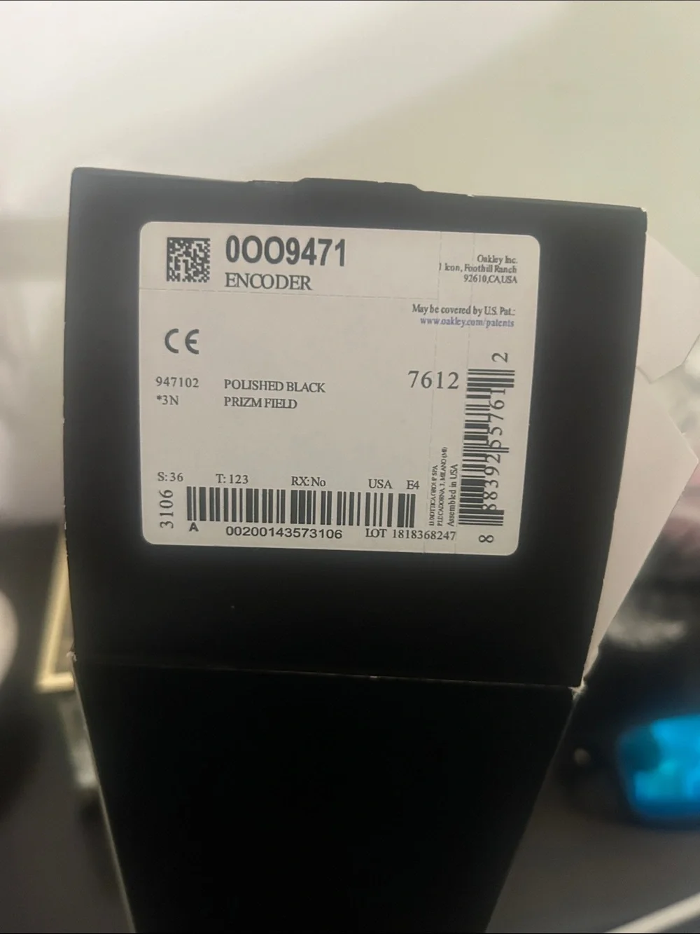 Oakley Encoder W/ Prizm Field lens. Brand New/Never Work